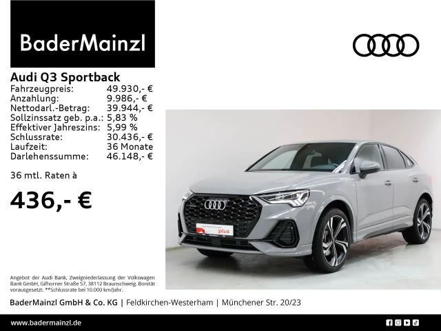 Audi Q3 Quattro S-Line 40 TDI