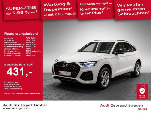 Audi Q5 Sportback Quattro S-Line Hybride 50 TFSI