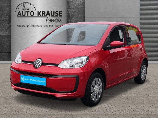 Volkswagen up! 1.0 DAB GA Klima BT Klappb. Klappb. Beifahrers. teilb.Rücksb AUX