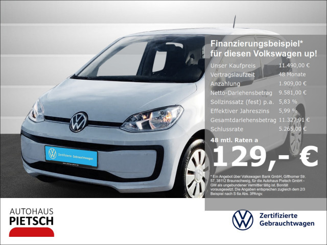 Volkswagen up! Move up! Move