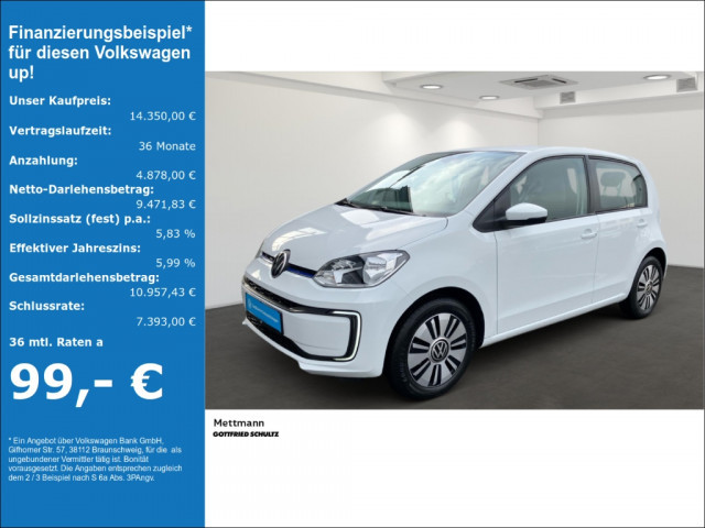 Volkswagen e-up! e-KLIMA SHZ DAB LM BC ZV