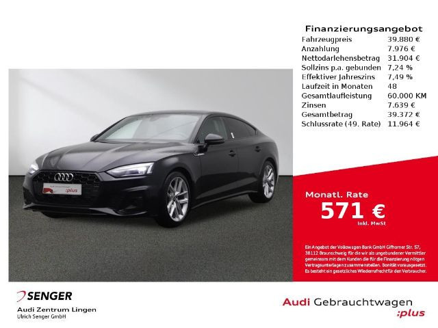 Audi A5 Sportback Business S-Line S-Tronic 35 TFSI