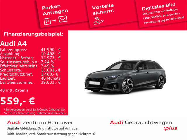 Audi A4 Avant S-Line S-Tronic 35 TFSI