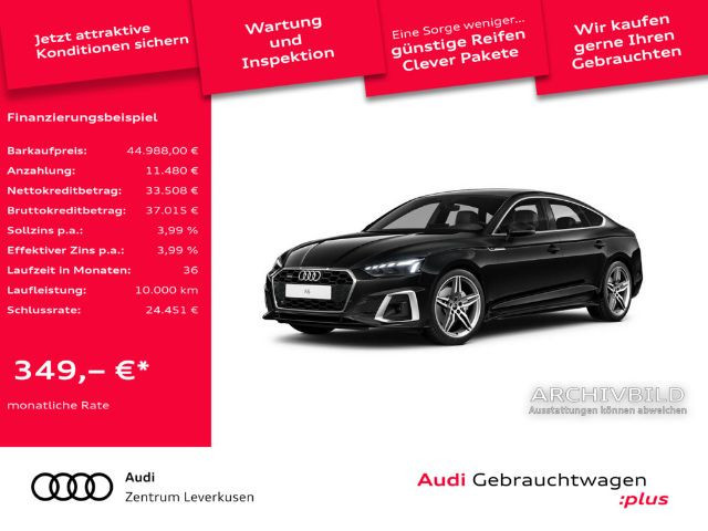 Audi A5 Sportback Quattro S-Line S-Tronic 40 TFSI