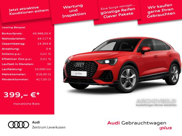 Audi Q3 Sportback S-Line S-Tronic Hybride 45 TFSI