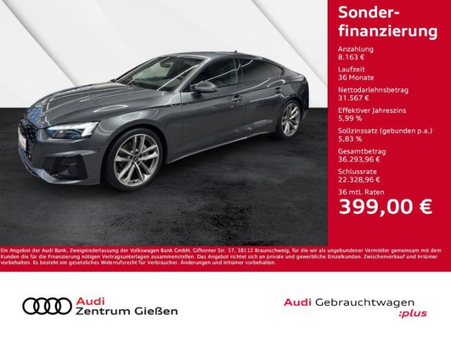 Audi A5 Sportback Quattro S-Line S-Tronic 40 TFSI