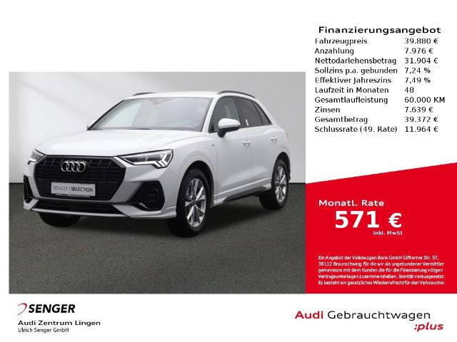 Audi Q3 S-Line S-Tronic 35 TFSI