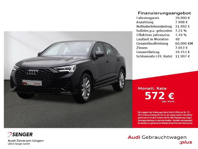 Audi Q3 Sportback S-Line S-Tronic 35 TFSI