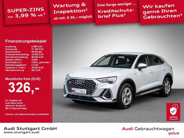 Audi Q3 Sportback Quattro S-Line S-Tronic 40 TFSI