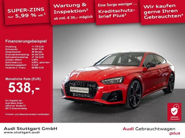 Audi A5 Sportback Quattro S-Line S-Tronic 40 TDI