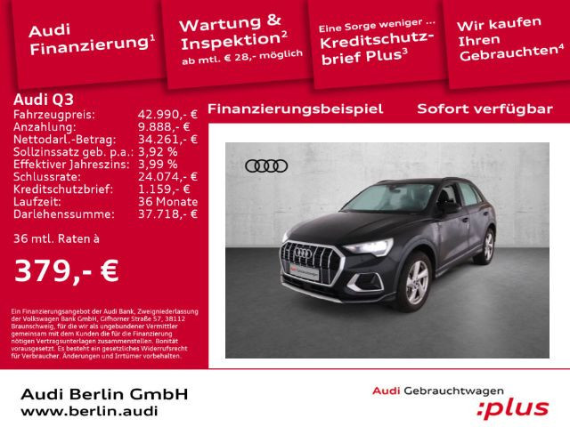 Audi Q3 Quattro S-Tronic 40 TDI