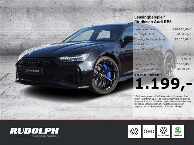 Audi RS6 performance 630 PS LASER PANO STHZG KERAMIK HUD RS