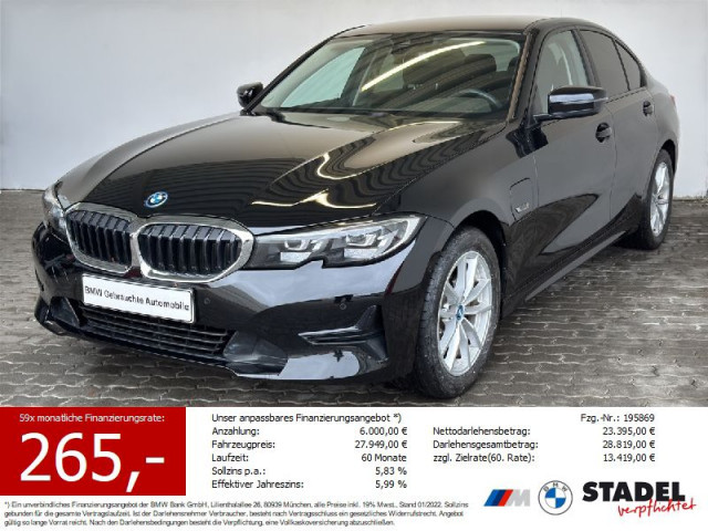 BMW 3 Serie 320 Sedan 320e