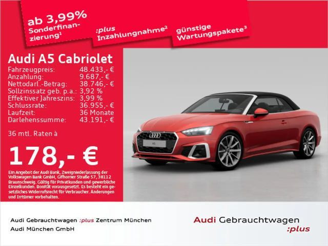 Audi A5 Cabriolet S-Line S-Tronic 35 TDI