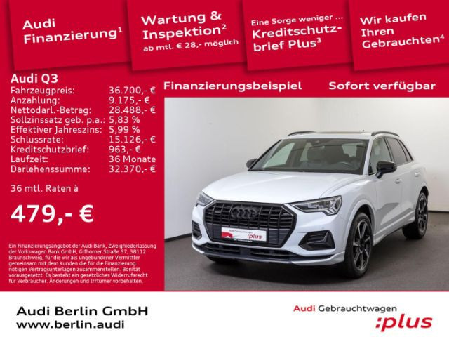 Audi Q3 Quattro S-Tronic 40 TFSI