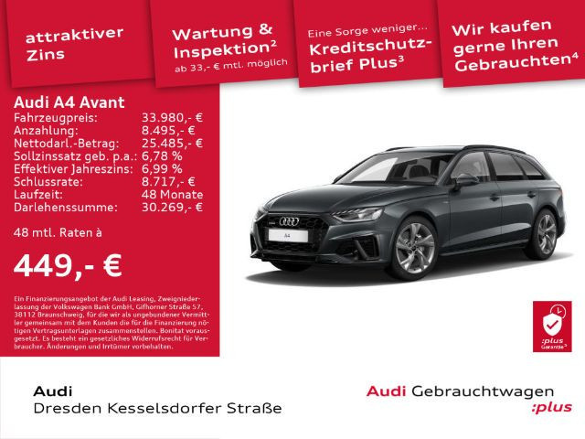 Audi A4 Avant Quattro S-Line S-Tronic 40 TFSI