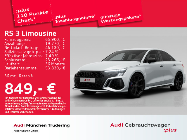 Audi RS3 Sedan Quattro S-Tronic