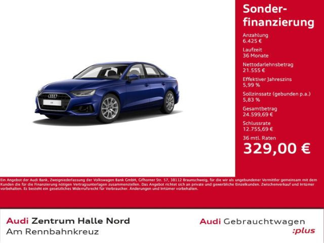 Audi A4 Sedan S-Tronic 40 TFSI