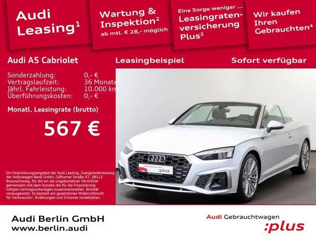 Audi A5 Cabriolet Quattro S-Line 40 TFSI