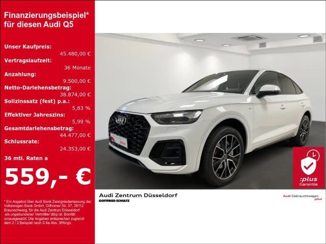 Audi Q5 Sportback Quattro S-Line Hybride 50 TFSI