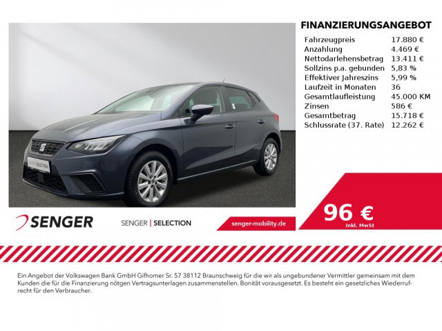 Seat Ibiza Style 1.0 TSI Connect