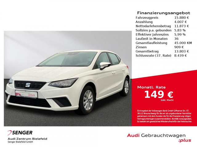 Seat Ibiza Style 1.0 TSI