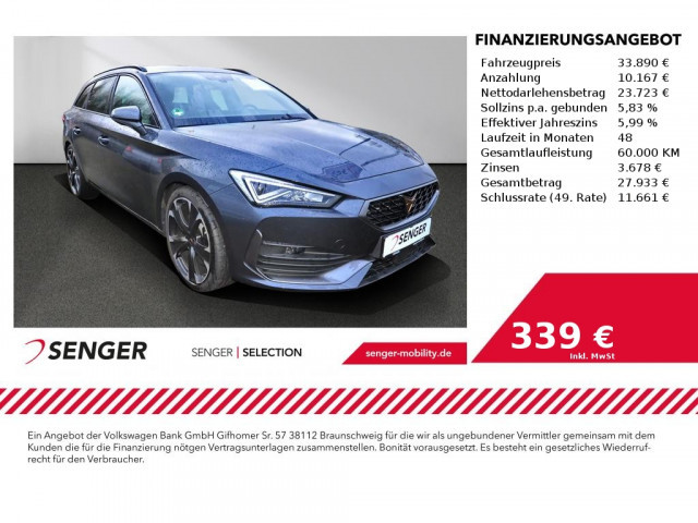 Cupra Leon Sportstourer 2.0 TSI VZ