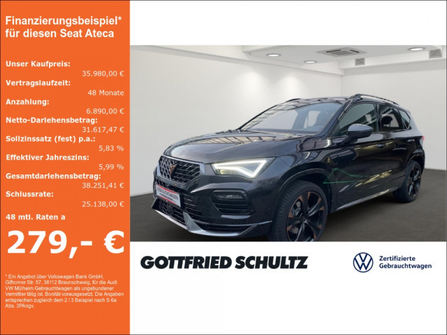 Cupra Ateca 4Drive 2.0 TSI DSG