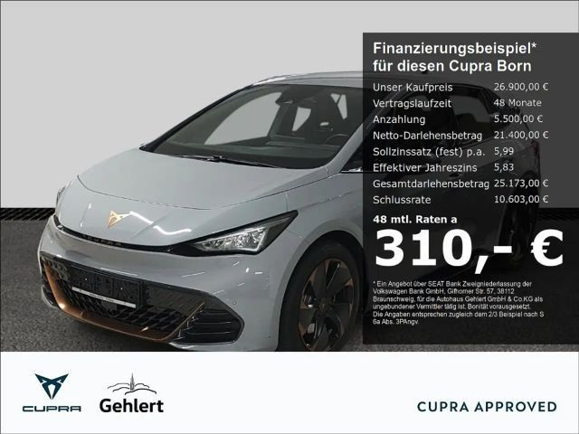 Cupra Born 150 kW Navi digitales Cockpit LED ACC Mehrzonenkli