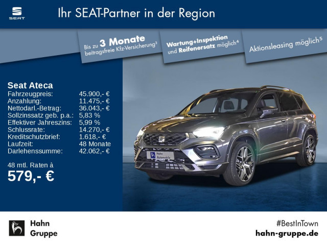 Seat Ateca 2.0 TDI FR-lijn