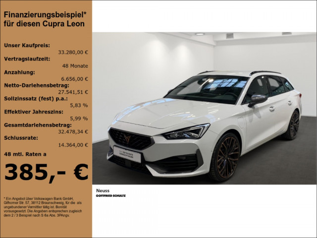 Cupra Leon Sportstourer 1.4 e-Hybrid DSG VZ