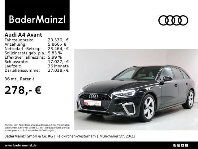 Audi A4 S-Line S-Tronic 35 TDI