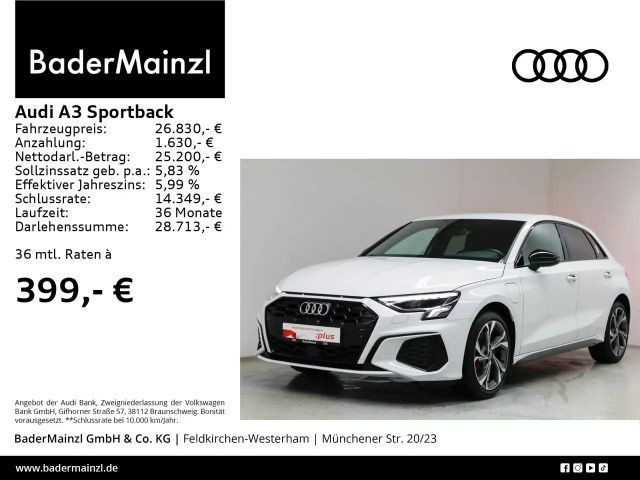 Audi A3 Sedan S-Line S-Tronic Hybride