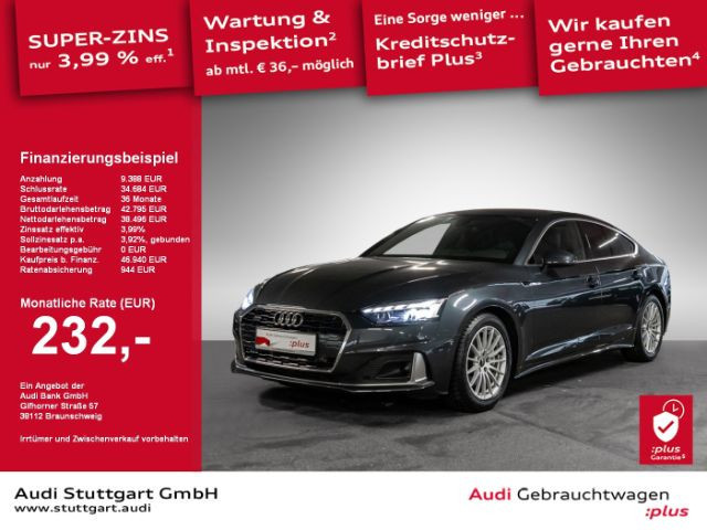 Audi A5 Sportback Quattro S-Tronic 40 TDI