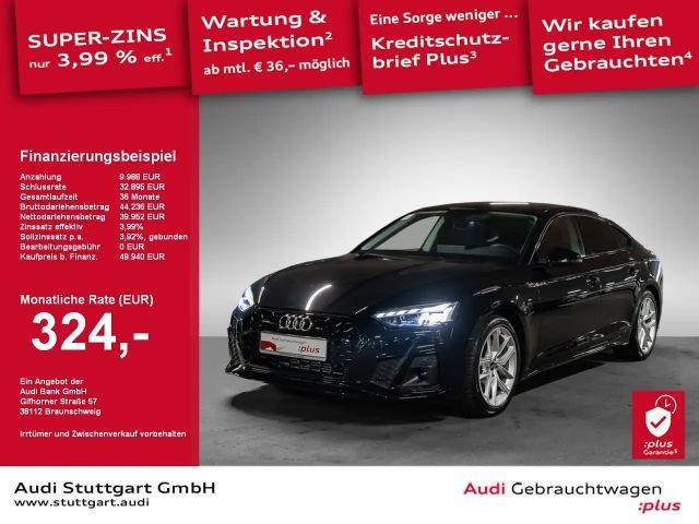 Audi A5 Sportback Quattro S-Line S-Tronic 40 TFSI