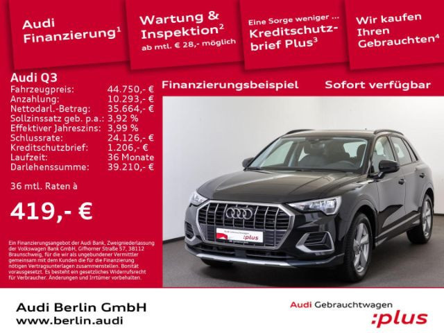 Audi Q3 Quattro S-Tronic 40 TDI