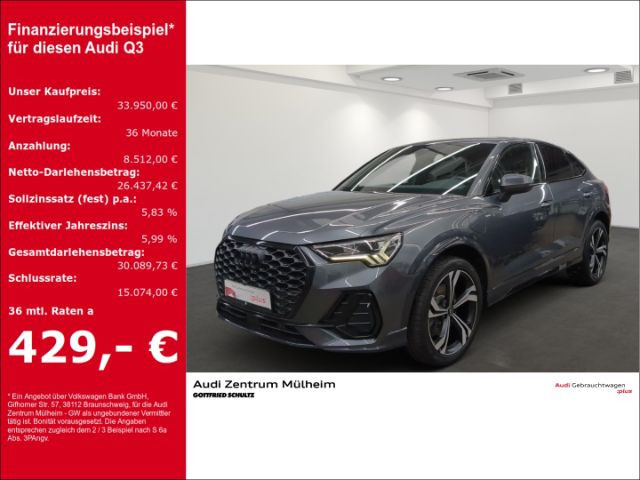 Audi Q3 Sportback S-Line S-Tronic Hybride 45 TFSI