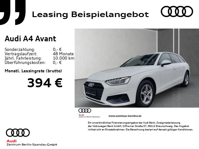 Audi A4 Avant S-Tronic 30 TDI