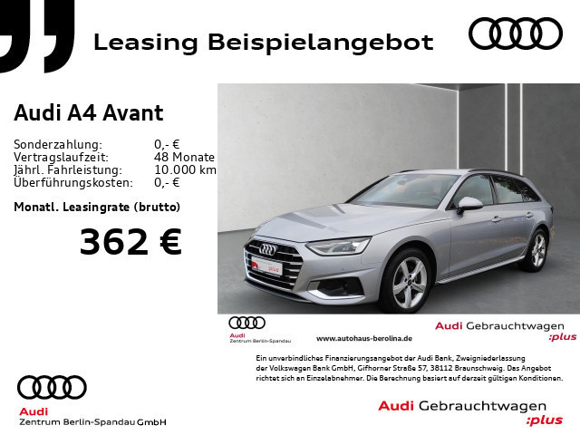 Audi A4 Avant S-Tronic 35 TFSI