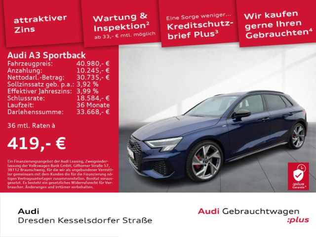 Audi A3 Sportback S-Line S-Tronic 35 TFSI