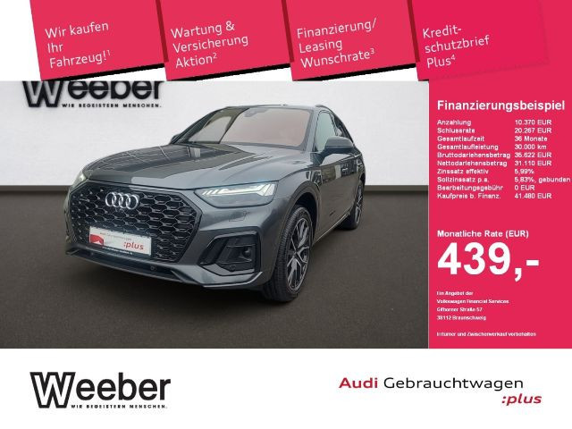 Audi Q5 Sportback Quattro S-Line S-Tronic Hybride 55 TFSI