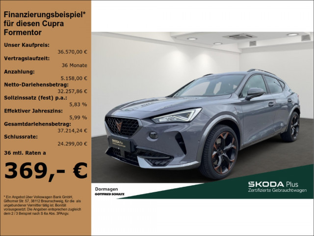 Cupra Formentor 4Drive 2.0 TSI DSG VZ