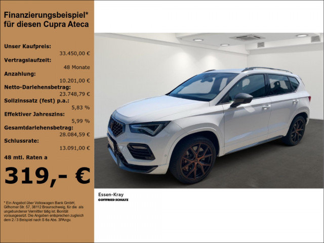 Cupra Ateca 4Drive 2.0 TSI DSG