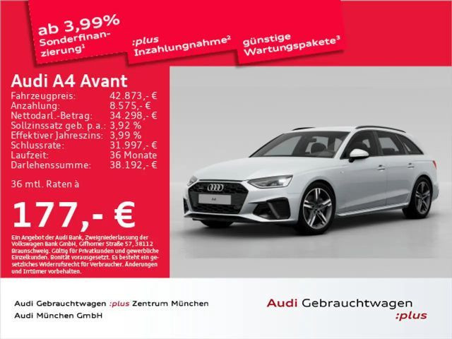 Audi A4 Avant Quattro S-Line S-Tronic 40 TDI