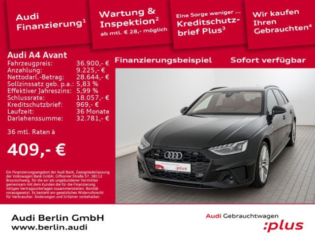 Audi A4 Avant Quattro S-Line S-Tronic 40 TDI