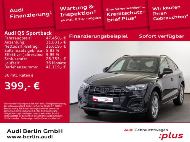 Audi Q5 Sportback Quattro S-Tronic 40 TDI