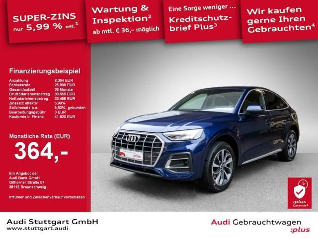 Audi Q5 Sportback Quattro S-Line 40 TDI