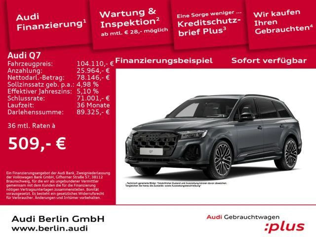 Audi Q7 Quattro S-Line 50 TDI