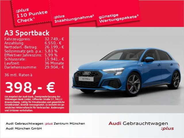 Audi A3 Sedan S-Line S-Tronic Hybride 45 TFSI