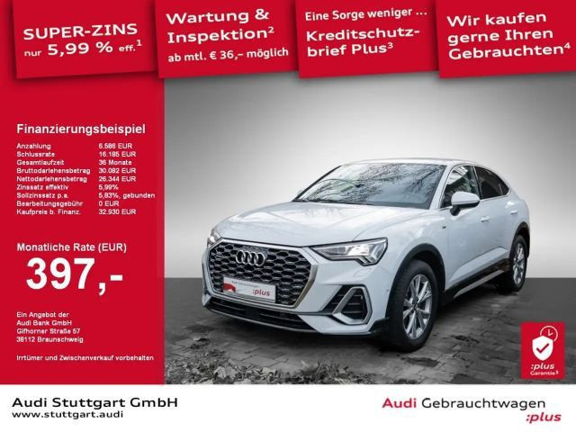 Audi Q3 Sportback Quattro S-Line 40 TDI